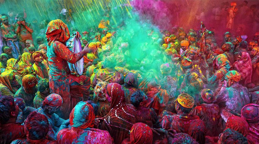 where is lathmar holi celebrated