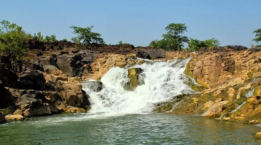 beauty of the nature in the serenity of Kuntala Waterfall